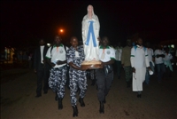 Religion : les militaires catholiques prient pour l’amour et la paix en Côte d’Ivoire à Issia